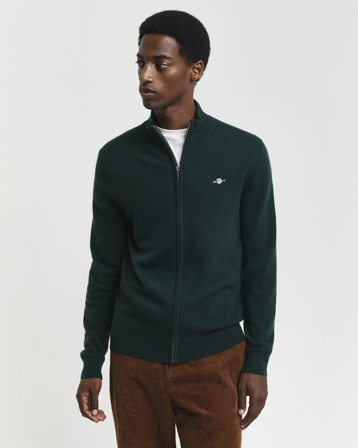 Extrafine Lambswool ZIP Cardigan